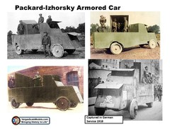 1/35 Russian Packard-Izhorsky Armored Car Russia 1915 CSM SS Models