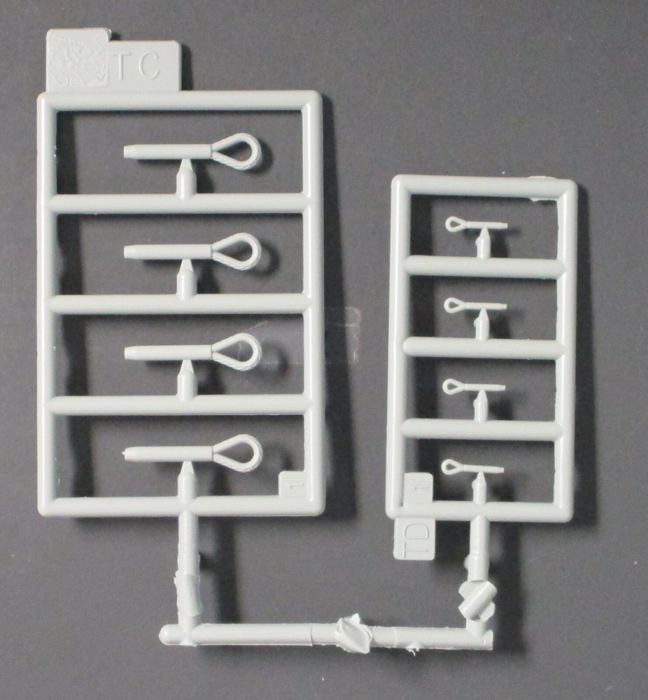 Dragon 1/35th Scale Kingtiger Porsche Turret – Parts Tree TD from Kit No. 6848