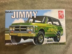 1970’s GMC JIMMY /Jimbo 2021 AMT 1/25 Scale Plastic 3 In 1 Model Kit