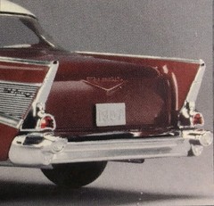 AMT 1957 Chevy Hard Top 1:25 Scale Model Kit 31798 Open Box