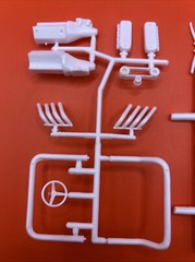 LA Dart Drag Car Engine Trans Headers Seat Cage Model Parts MPC 1:25 New 5