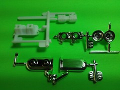 70 1970 Dodge Challenger T/A 1/24 340 Motor Engine Tunnel Ram Dual Carb Scoop
