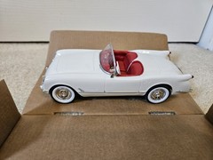 DEALER PROMO 1953 CORVETTE CONVERTIBLE POLO WHITE 8732 “NEW W/BOX” SPECIAL PRICE