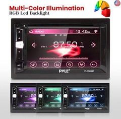 Pyle Double DIN 6.2? Touchscreen Car Stereo ? in-Dash Multimedia DVD/CD/MP3