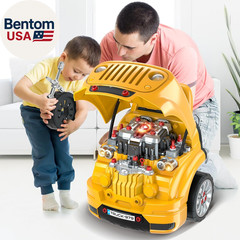 Toys Gifts for 3 4 5 6 7 8 Years Old Boys, Large Truck Engine, Mechanic Repair S