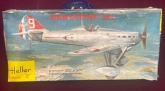 Dewoitine 501 – 1/72 Scale Unassembled Heller Kit#156, Sealed/NIB