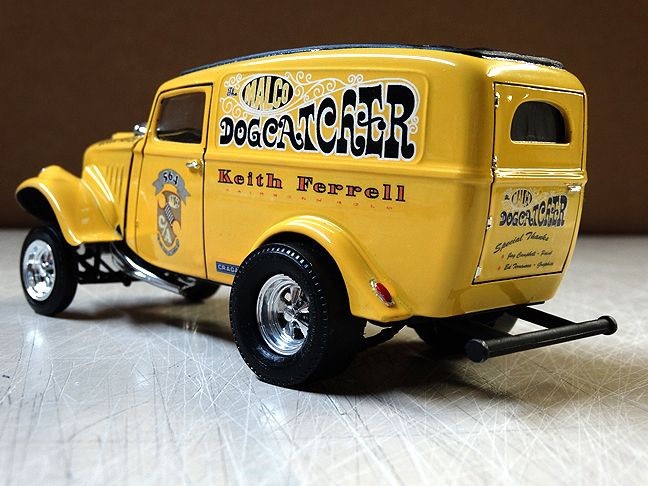 DECALS – Dog Catcher, Willys panel gasser of Keith Ferrell version 2. Nice!