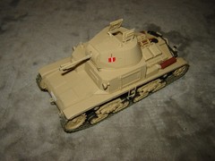 Built Tank 5-1/2 inches long Well Built & Painted Excellent Cond Nice Detail