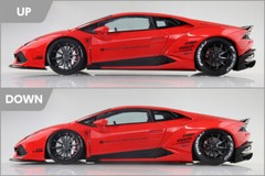 Aoshima 1/24 Liberty Walk LB-Works Lamborghini Huracan Ver. 1 Plastic Model Kit