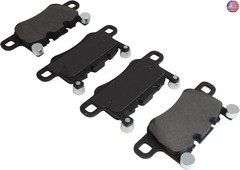 QUALITY-BUILT Black Series Semi-Metallic Rear Brake Pads 1003-1740M Compatible