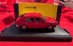 1972 Alfa Romeo Alfasud Stradale Rosso 1/43 Scale by Progetto K of Italy PK 1081