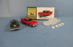 New SMC-869 1961 Chrysler Imperial LeBaron 4 Door HO-1/87 Scale Clear Resin Kit
