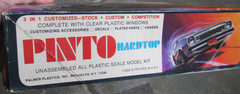 VTG PALMER 1973 FORD PINTO HARDTOP REPLICA MODEL KIT MUSCLE CAR RARE