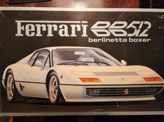 Fujimi Ferrari BB512 Berlinette Boxer 1/16 Scale Model Kit-Not Assembled