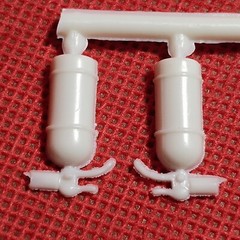 Fire Extinguisher 1960 Chevy Corvette 1:25 Scale Model Car Part MPC