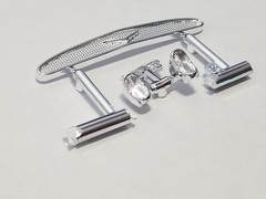 1963 Chevy Nova Wagon CUSTOM 56 DESOTO GRILL / LIGHTS from 1:25 AMT Model Kit 63