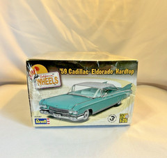 REVELL Cadillac ’59 Eldorado “Calif. Wheels” model kit New in Factory SEALED BOX