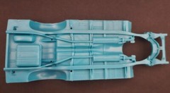 AMT 1/25 1957 Chevy Bel-Air Model Kit CHASSIS PARTS