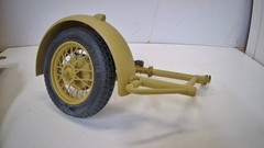 Esci BMW R/75 w/ Sidecar 1/9th Scale #7001 – PARTIALLY BUILT – SEE INFO BELOW