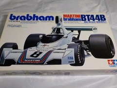 TAMIYA 1/12 F1 Brabham BT44B Martini Big Scale Series No.16 Model Kit – Japan