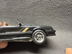 Ford Mustang Saleen Convertible 5.0 Built 1/24 Detailed Trim Foxbody Custom