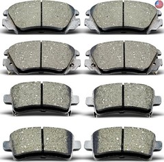 DYZJKWJW D1421 D1430 Front Rear Ceramic Brake Pads Set Fit For 2014-2020