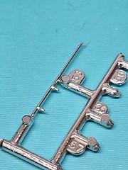 Revell AMT Ertl Monogram MPC 1/24 Model Part 1939 Chevy Coupe Chrome Antenna