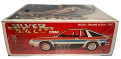 MPC 1980 Silver Bullet Dodge Omni 024 Car Model Kit 0710, 1/25,Sealed (B263)