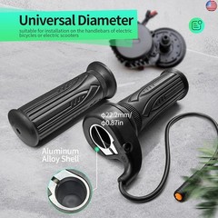 Electric Bike 20X Full Half Twist Throttle Right Handle Throttle 3PIN Female