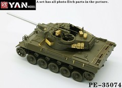 1/35 US M18 Hellcat Destroyer Tank Photo-etched Super Detail-up for Tamiya 35376