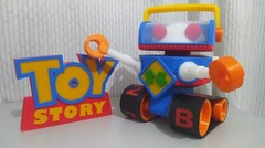 Toy Story Mr. Robot, airplane and tittle set with Lights 3D Print Model