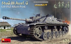 German Army Sturmgeschutz III Assault Gun G-type Feb 1943 Model kit MA35335 Tank