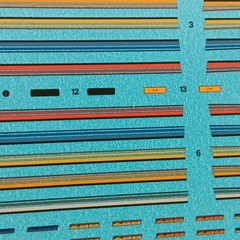 1985 Chevy Camaro Z28 1/24 Waterslide Decal Sheet Revell Interior Stripes Emblem