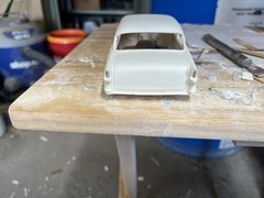 55 Chevy Flipnose Resin Body