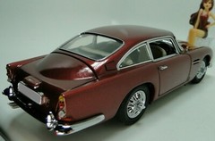 ASTON MARTIN Race Car Le Mans Classic Custom Vintage Hot Rod Built Metal Model
