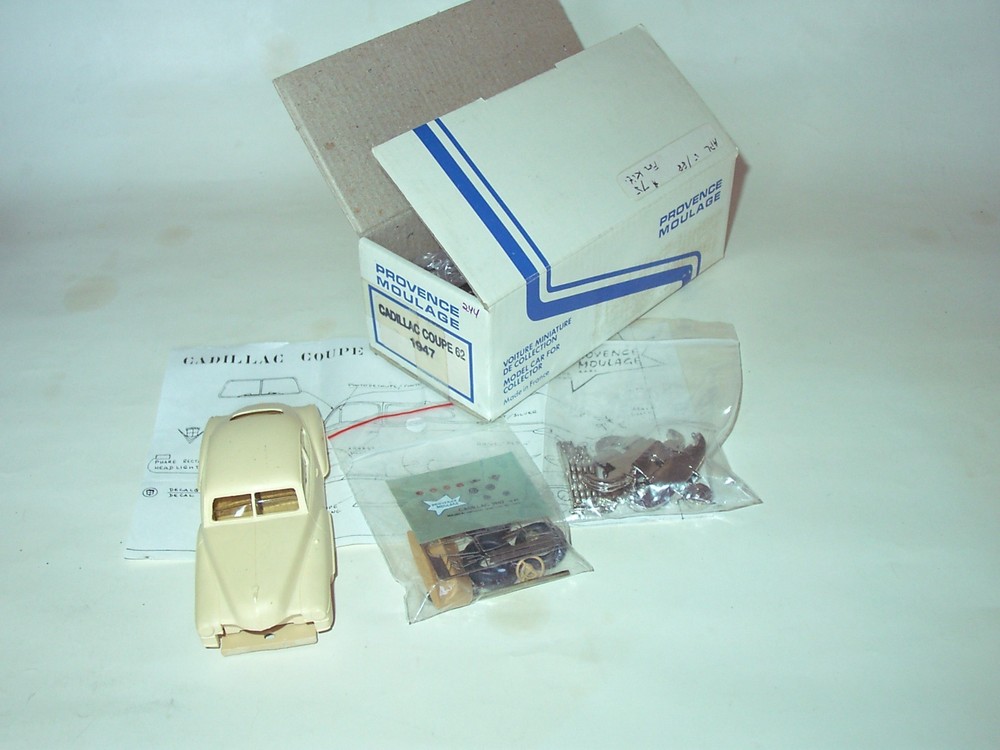 1/43 Provence Moulage complete 1947 Cadillac Coupe resin kit