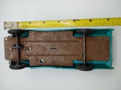 Vintage 1958 Chevrolet Cameo Pickup Apache PMC Promo Friction Truck & Trailer