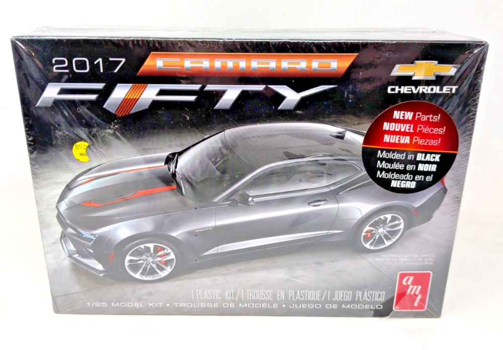 AMT 2017 Chevrolet Camaro Fifty 1/25 Scale Plastic Model Kit Brand New Sealed