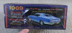 AMT 1969 Ford Torino Cobra Fastback 1/25 Scale Model Kit Retro Delux AMT1217M/12