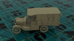 ICM 35661 – 1/35 American Car T 1917 Ambulance, WWI, plastic model kit scale