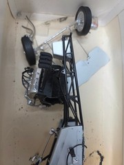 Revell Jungle Jim Funny Car Plastic Model Kit Body And Chassis Parts Dragster