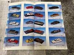 Vintage 1980s-90s Miniature Scale Model Car Automobile Catalog Lot Auto Sales