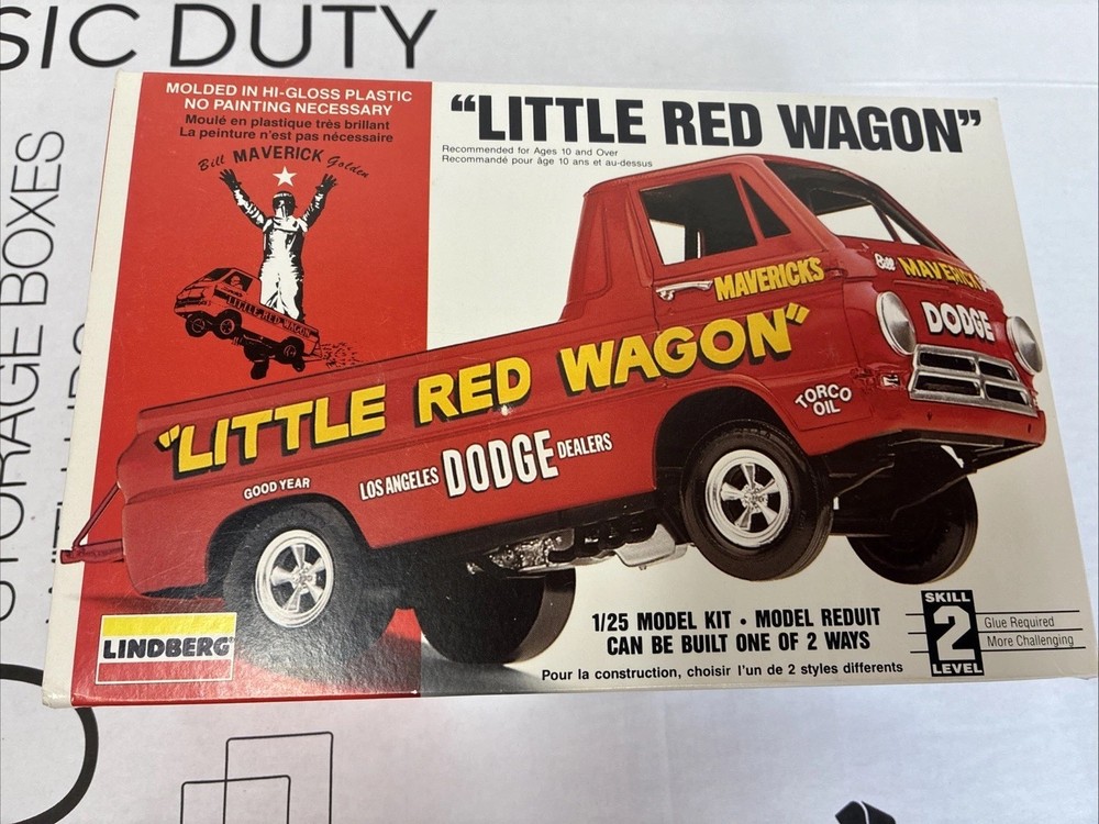 Lindberg Little Red Wagon model kit 72158.
