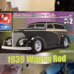 AMT ERTL 1/25💪🏼🏁1939 Wagon Rod💪🏼🏁 Street Custome Model Sealed Parts