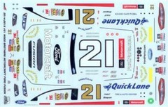 Ace #21 Motorcraft 2014-15 Trevor Bayne Ryan Blaney 1/24 Nascar decal