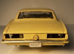 1967 Chevy Camaro Pale Yellow Coupe hardtop