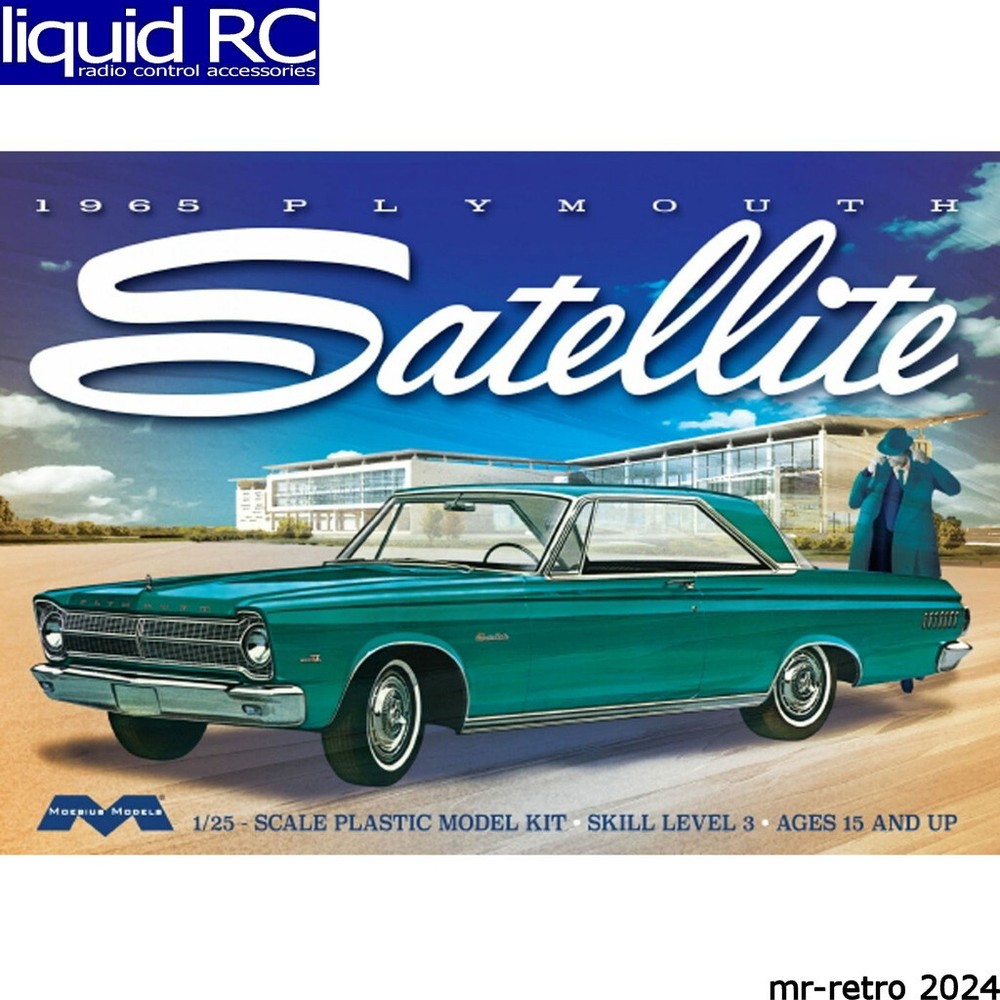 Moebius Models 1215 1/25 1965 Plymouth Satellite