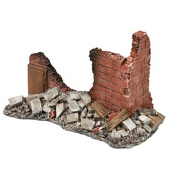 VSTank 1/24 Diorama Accessories Ruined Building Walls Sand Bag Wall Stone Mortar