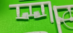 50 1950 Chevy 3100 Pickup Truck 1/25 AMT Cab Body Interior Tub Bench Seat Dash