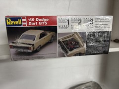 1995 Revell 7603 1/25 Scale ’69 Dodge Dart GTS Model Kit Skill 2
